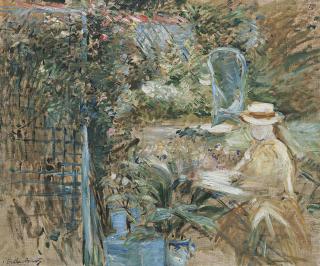 Berthe Morisot - Fillette dans le jardin