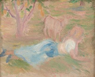 Berthe Morisot - Jeune bergère