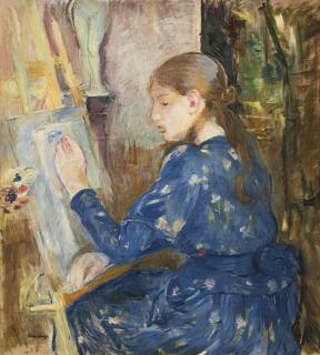 Berthe Morisot - Jeune Fille Écrivant