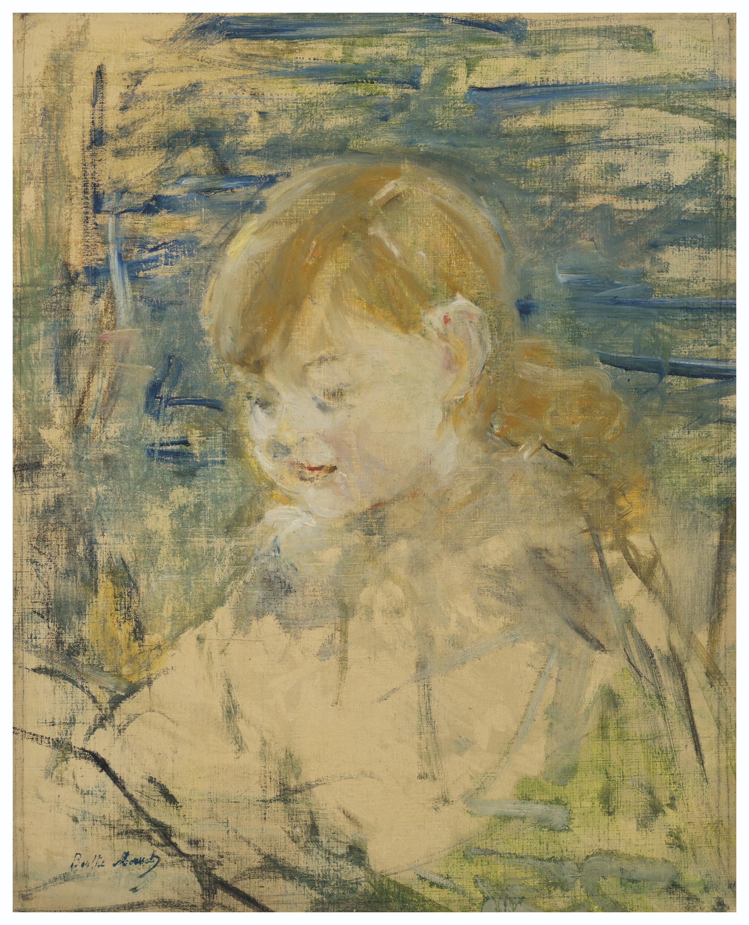 Berthe Morisot - La Fillette blonde