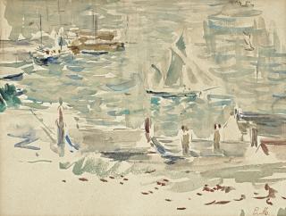 Berthe Morisot - Le Port De Gorey