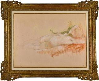 Berthe Morisot - Nu couché