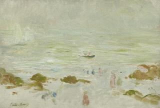 Berthe Morisot - Plage de la Comtesse dans la brume