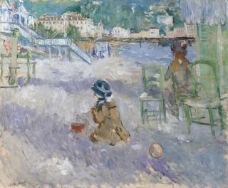 Berthe Morisot - Plage De Nice
