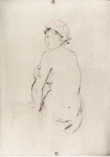 Berthe Morisot - [Untitled]: A group of six etchings