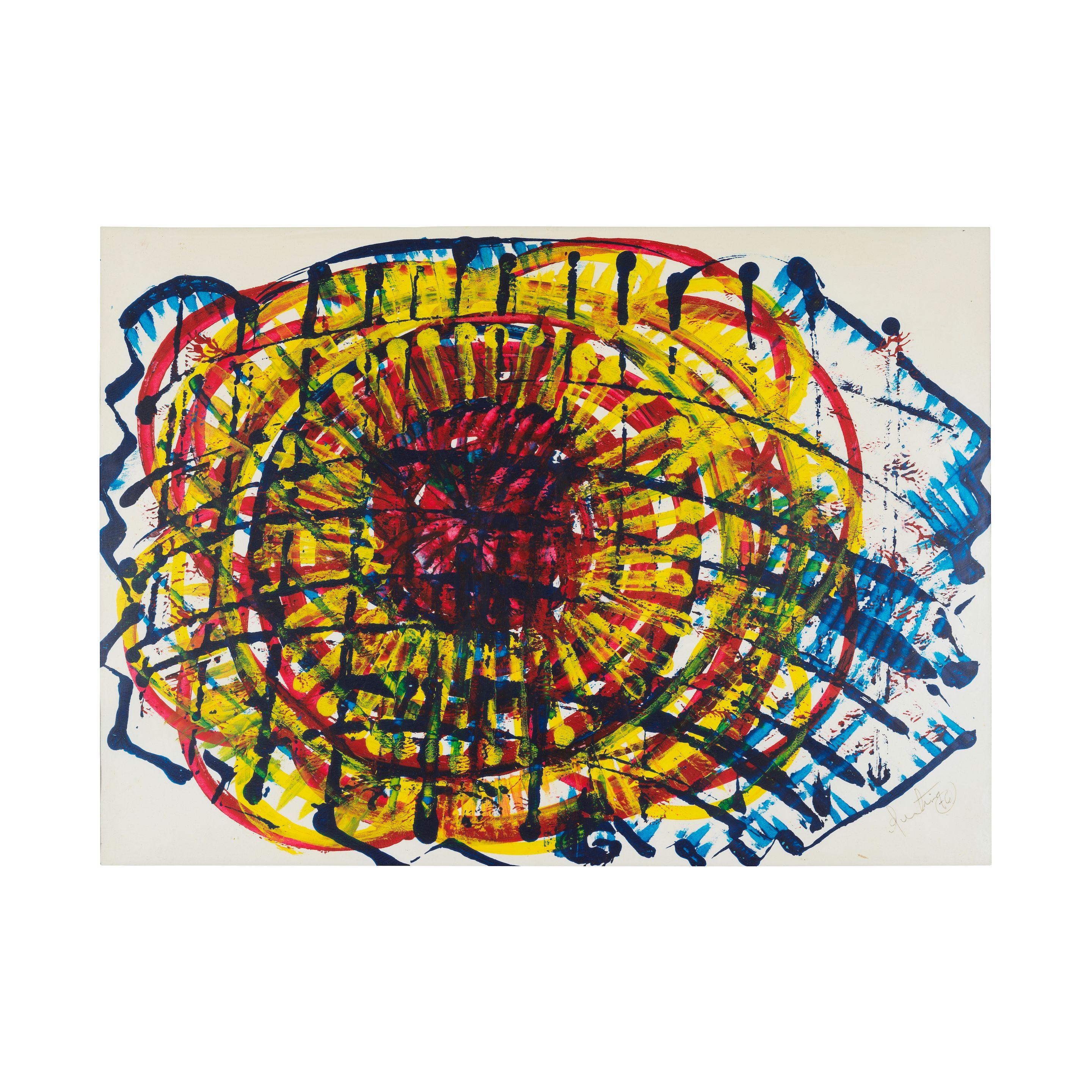 Bertina Lopes - Deux oeuvres sur papier II