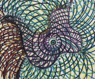 Bertina Lopes - Omaggio al Gallo di Lonato di Rosa, 1977