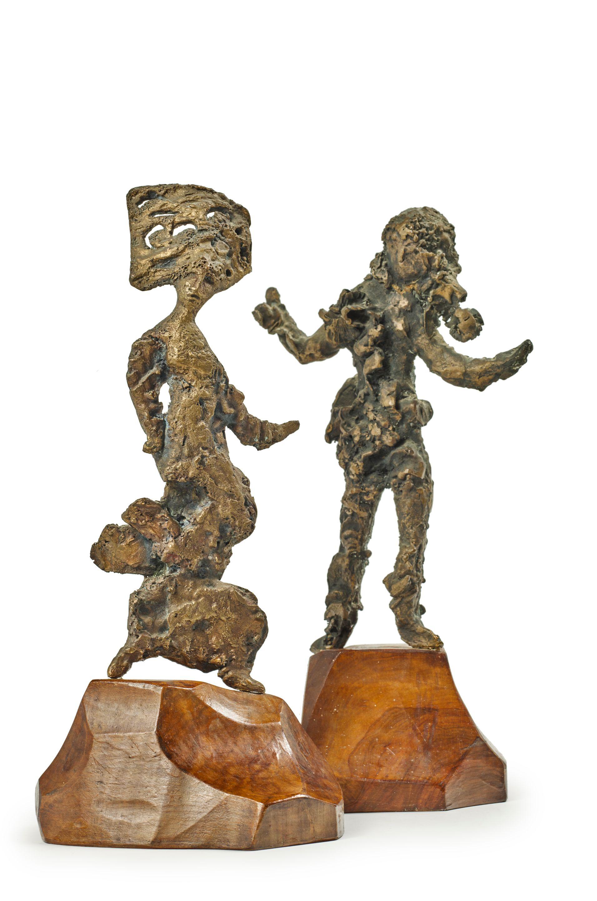 Bertina Lopes - Paire de deux sculptures