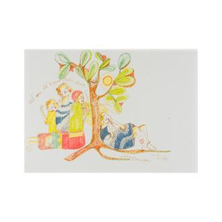 Bertina Lopes - Un giorno o l\'altro e dimentichero tutio, Sans titre (deux oeuvres sur papier)