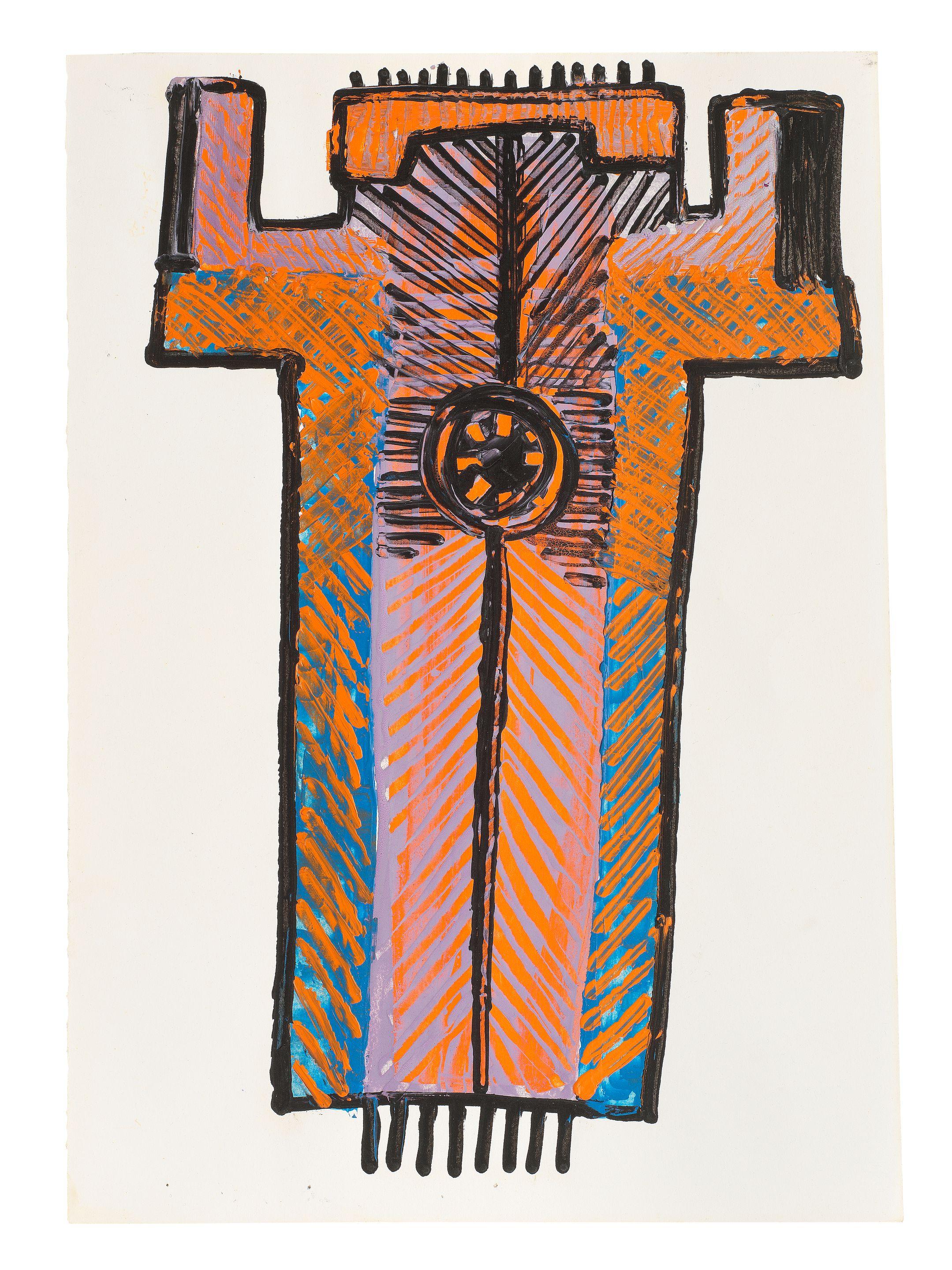 Bertina Lopes - Untitled (Totem)