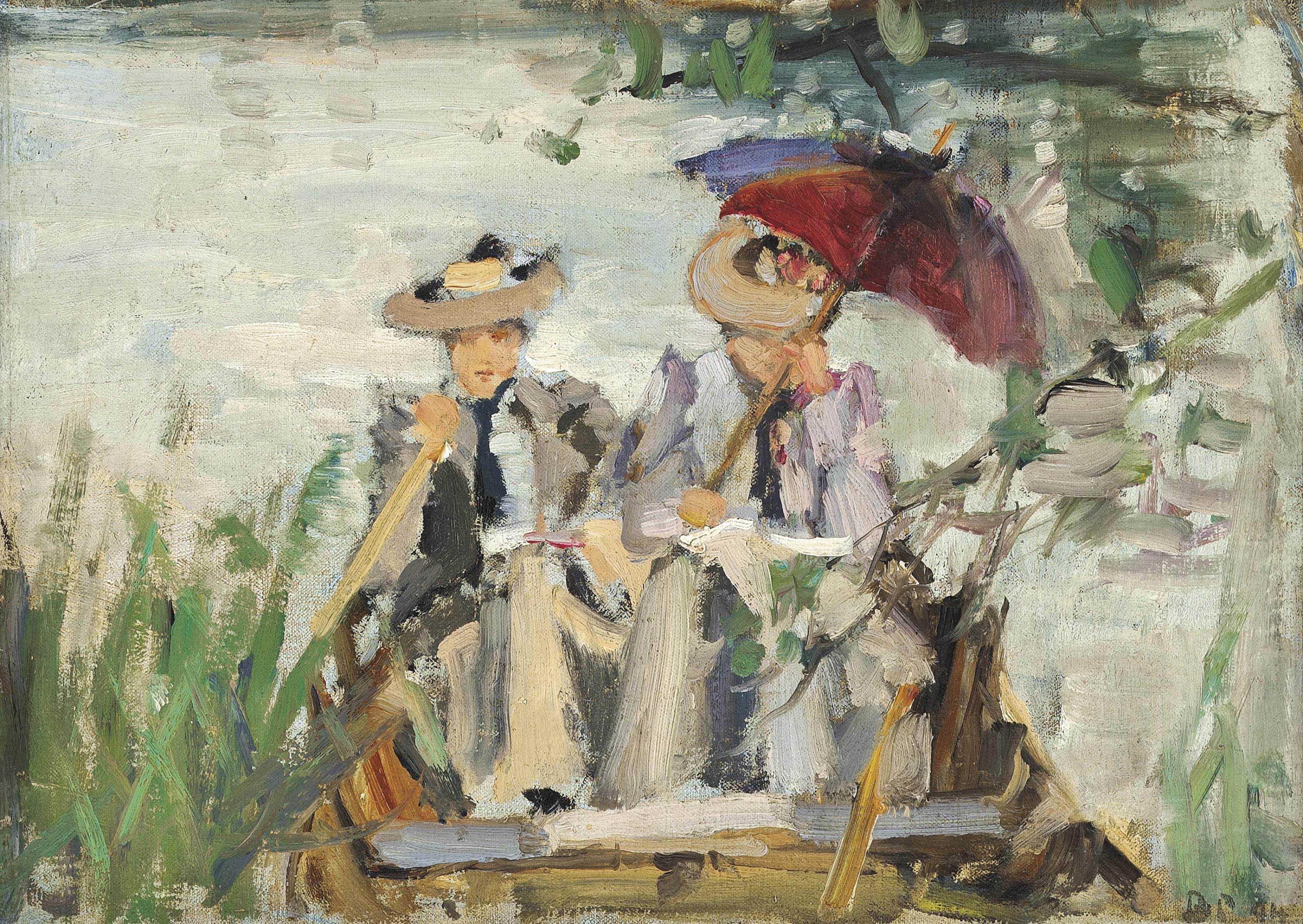 Bertram Priestman, R.A., R.O.I., N.E.A.C. - A day on the river