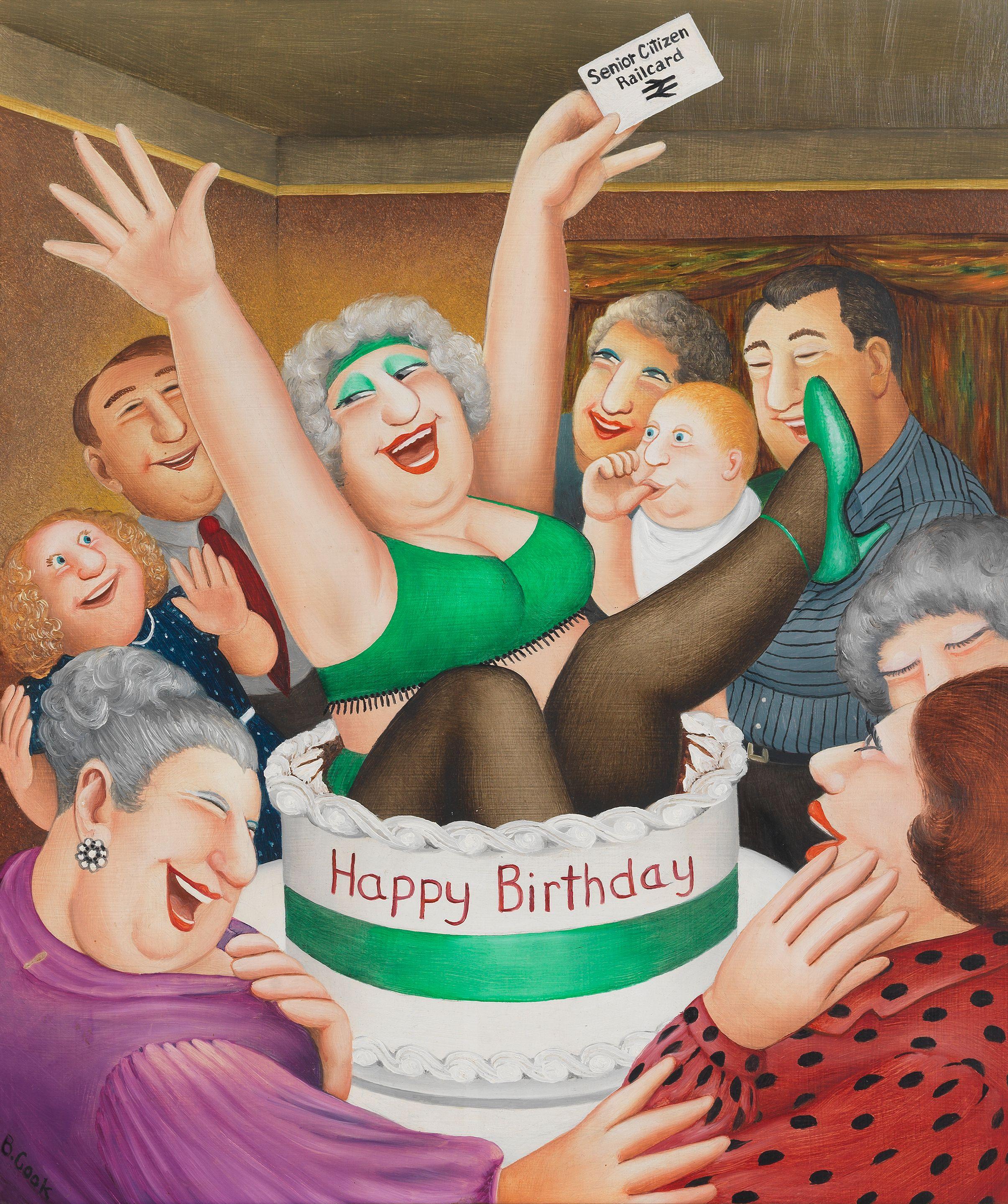 Beryl Cook O.B.E. - Birthday Surprises