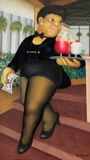 Beryl Cook O.B.E. - Cocktails for Three