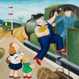 Beryl Cook O.B.E. - French Lessons