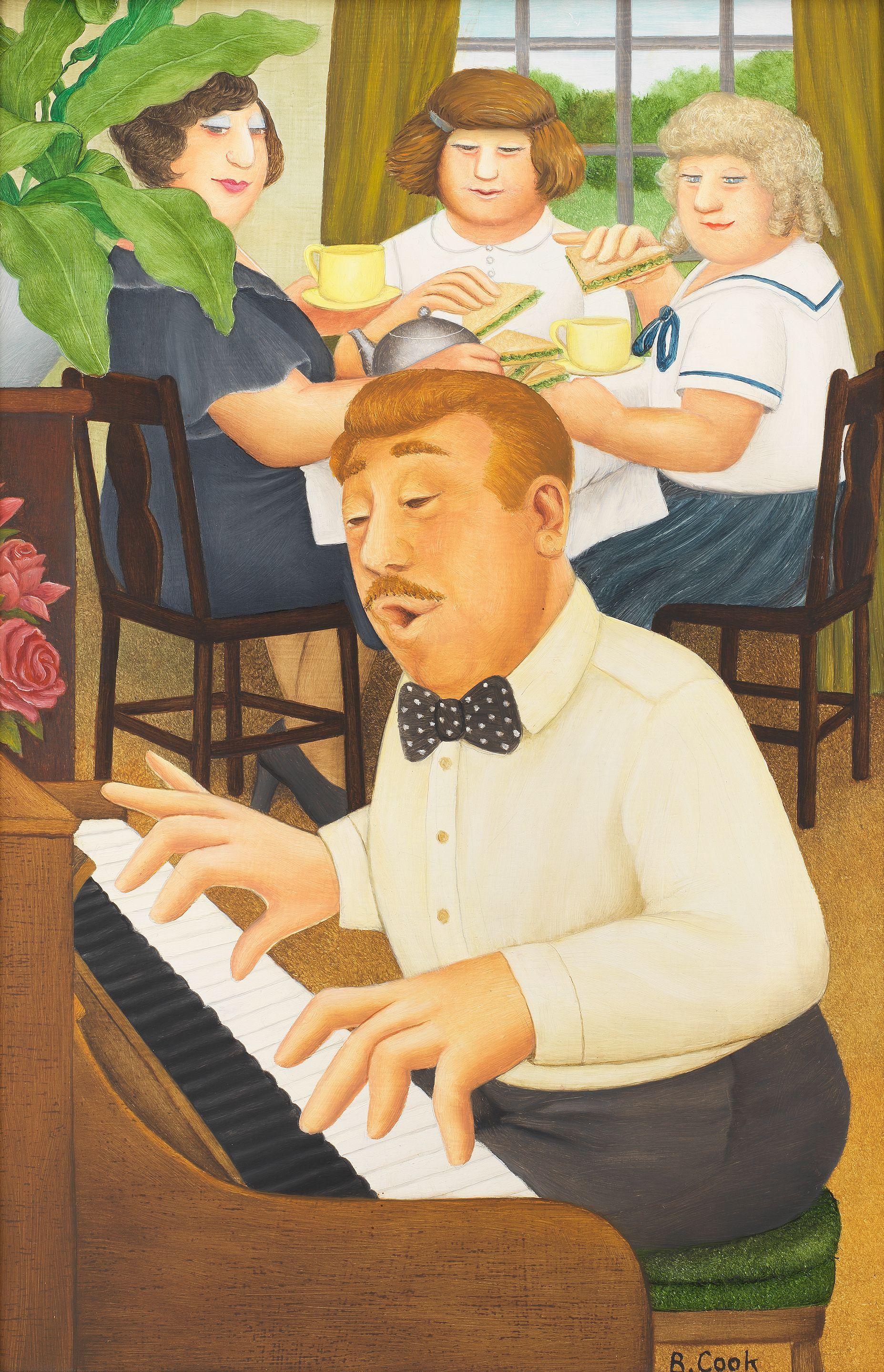 Beryl Cook O.B.E. - He Frequently Laid Down his Cup and Saucer, Went and Sat at the Piano and Burst into Song