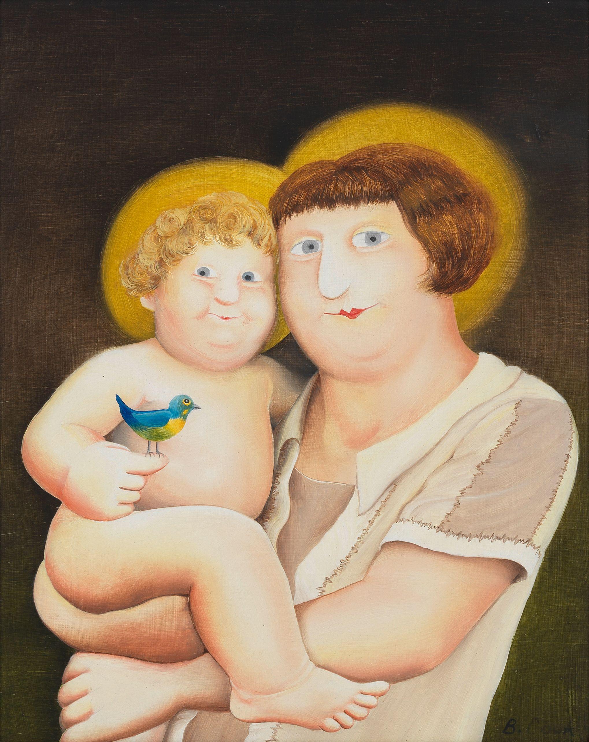 Beryl Cook O.B.E. - Virgin and Child