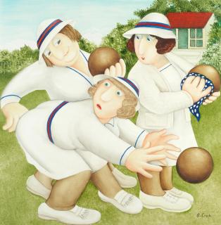 Beryl Cook - Bowling