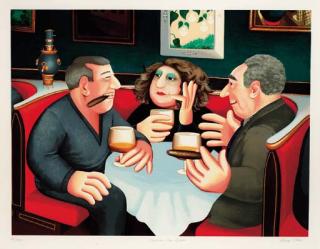 Beryl Cook - Russian Tea Room