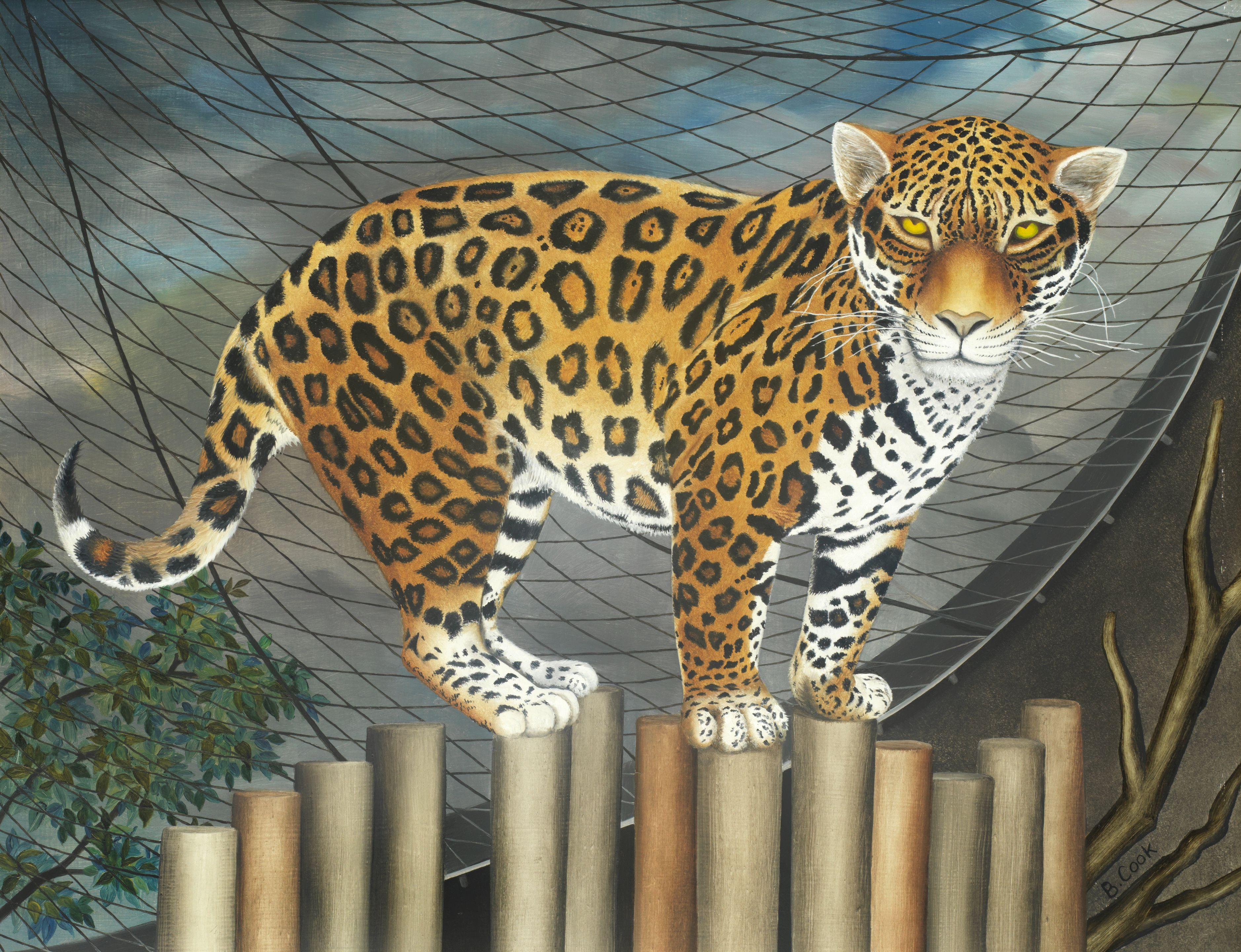 Beryl Cook - The Jaguar
