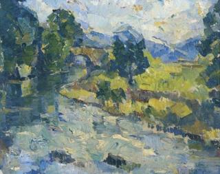 Bessie Ellen Davidson - Paysage D\'Ecosse