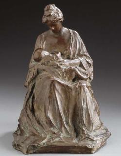 Bessie Potter Vonnoh - Mother and Child; A Study