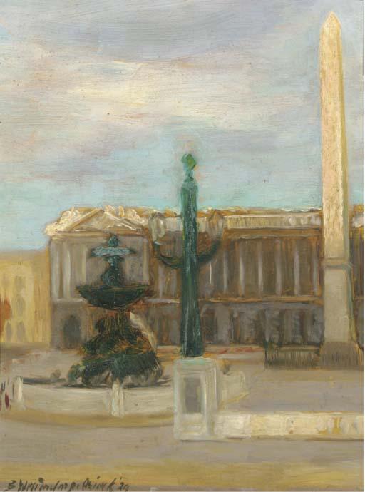 Betsy Westendorp-Osieck - L\'Obelisque de Luxor at the Place de la Concorde, Paris