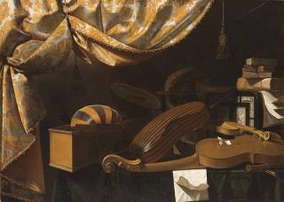 Bettera Bartolomeo - Natura morta di strumenti musicali