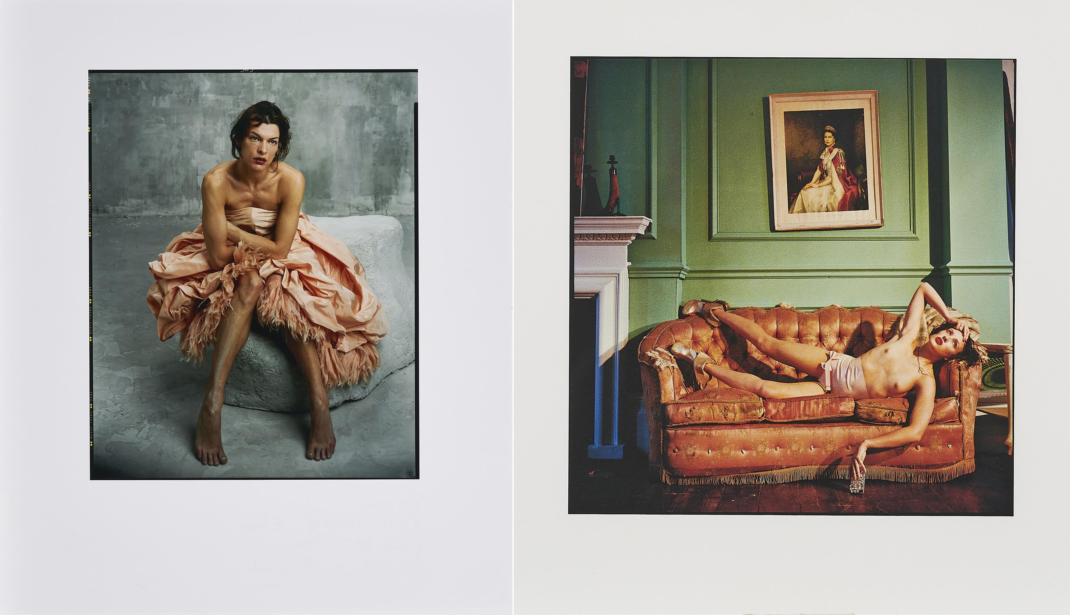 Bettina Rheims - Konvolut von 2 Fotografien.