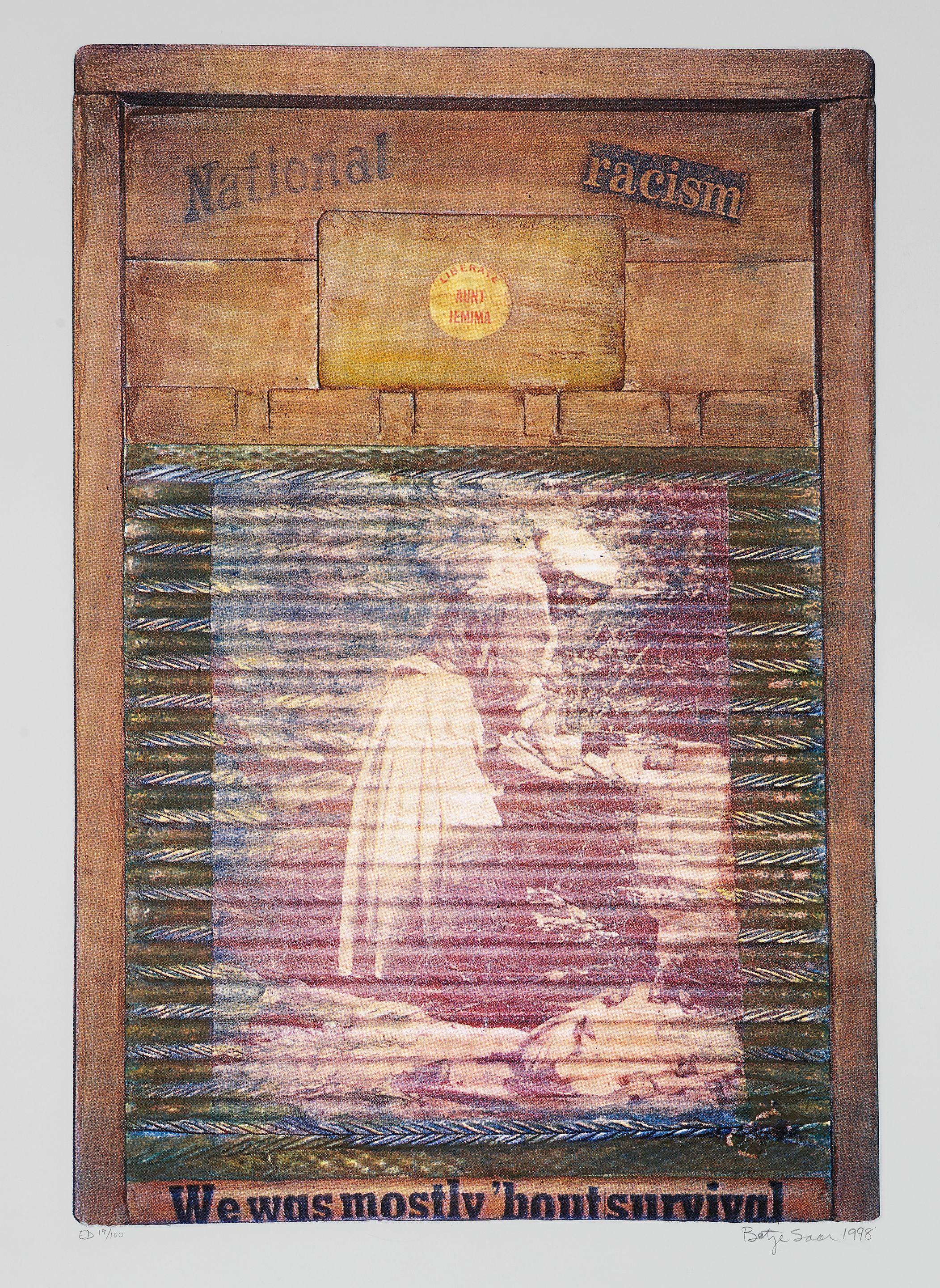 Betye Saar - National Racism: We Was Mostly \'Bout Survival