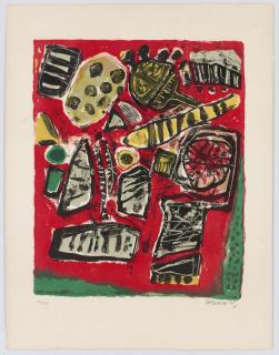 Beverloo Corneille - Abstrakt komposition.