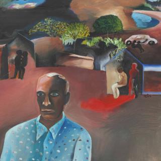 Bhupen Khakhar - At New Jersey
