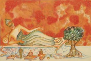 Bhupen Khakhar - Buddha in Thailand
