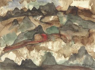 Bhupen Khakhar - Landscape - Udaipur