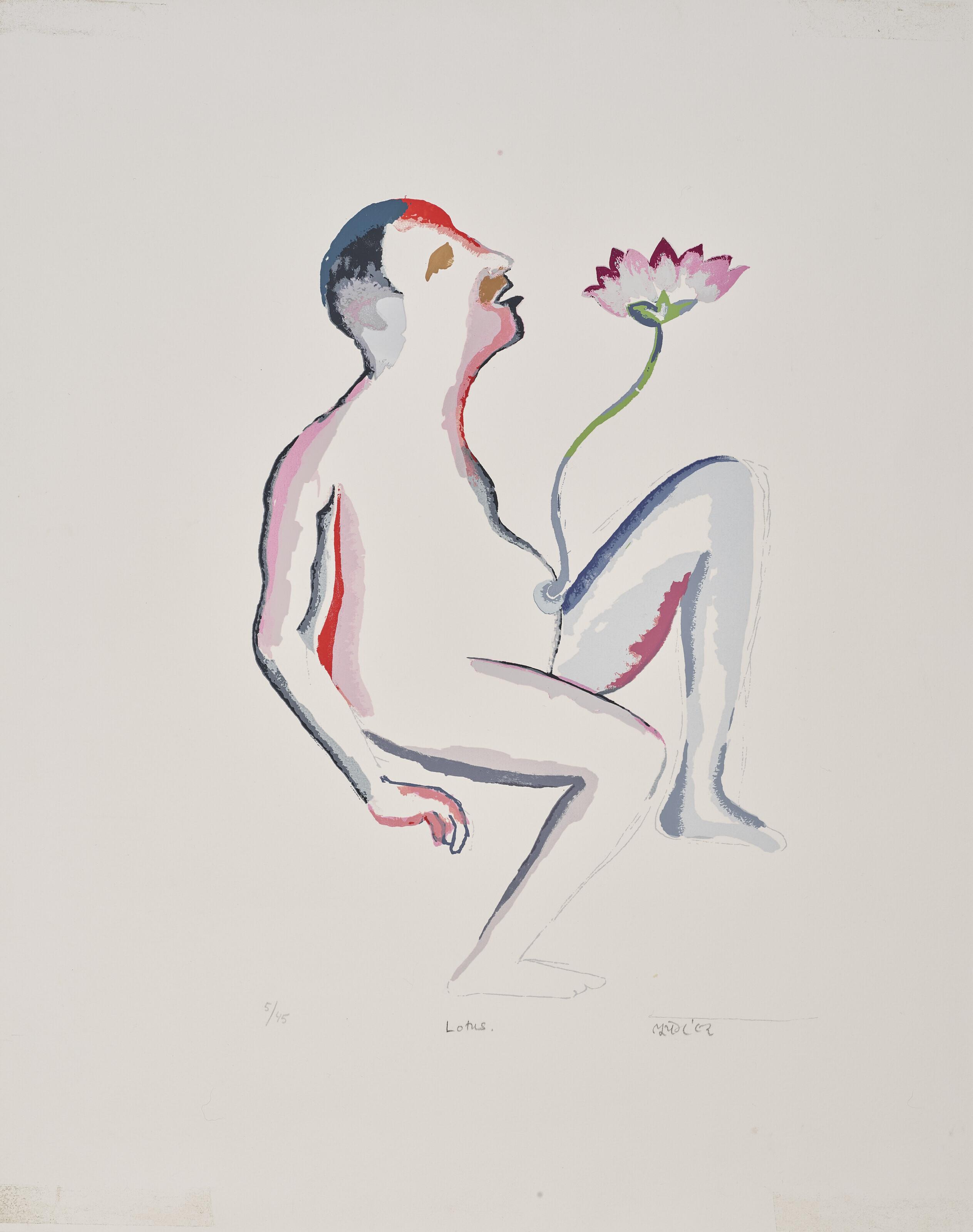 Bhupen Khakhar - Lotus