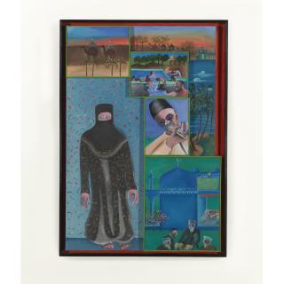 Bhupen Khakhar - Muslims Around A Mosque