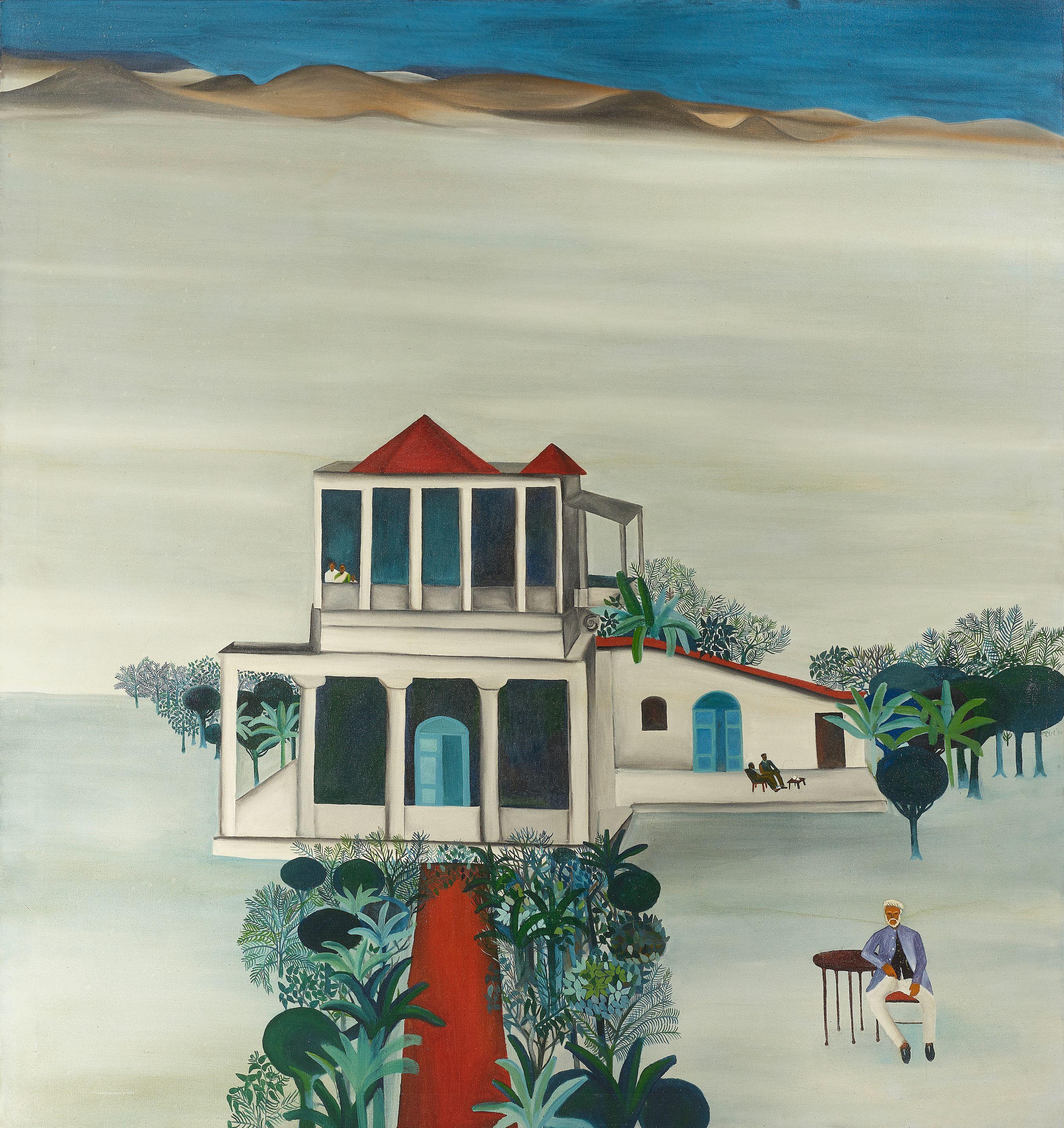 Bhupen Khakhar - Residency Bungalow