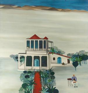 Bhupen Khakhar - Residency Bungalow
