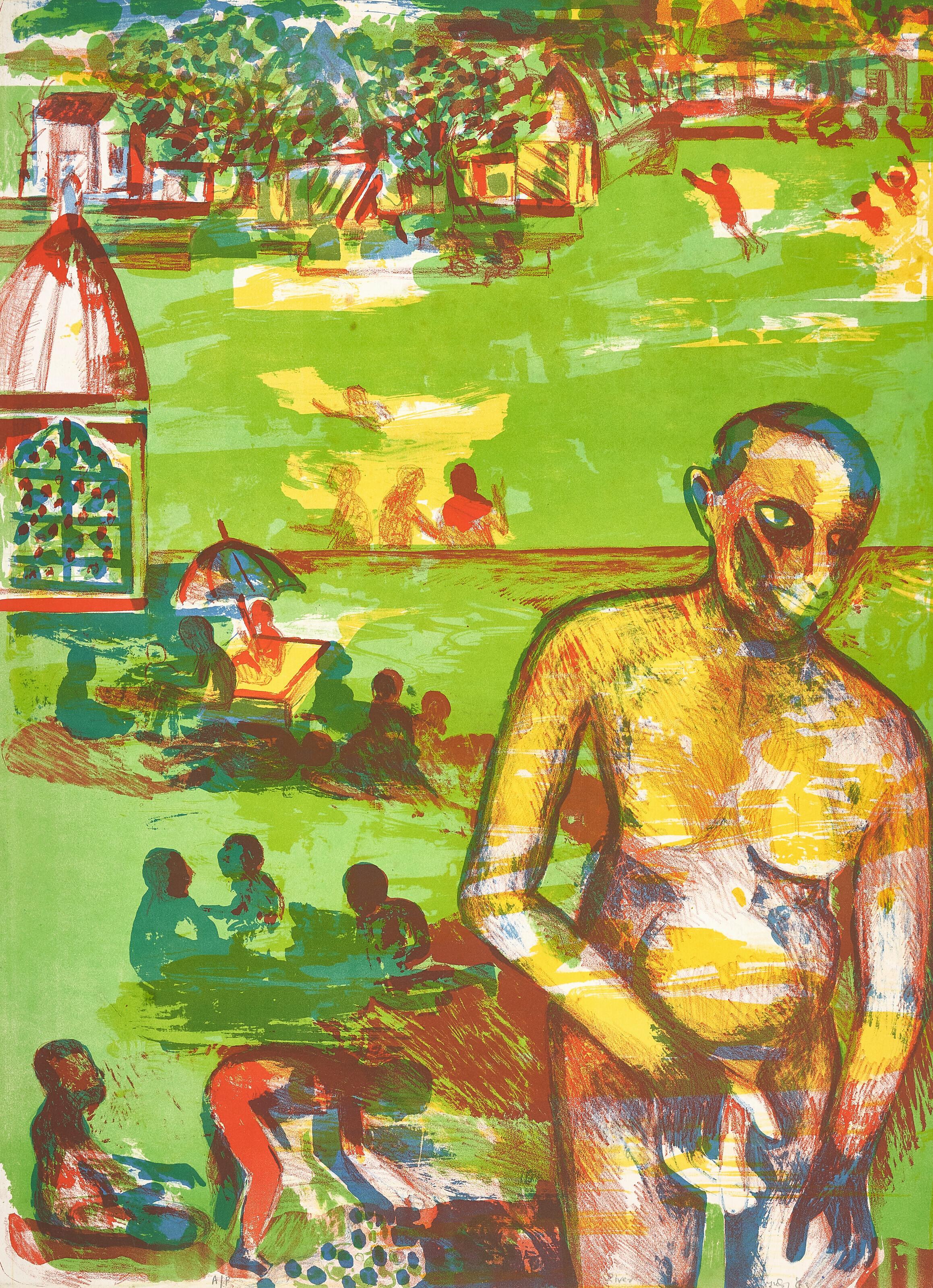 Bhupen Khakhar - River