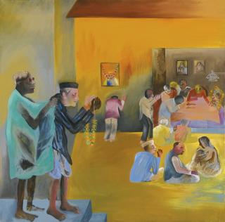 Bhupen Khakhar - Satsang