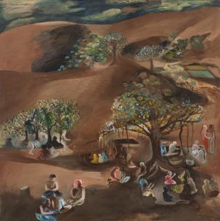 Bhupen Khakhar - The Banyan Tree