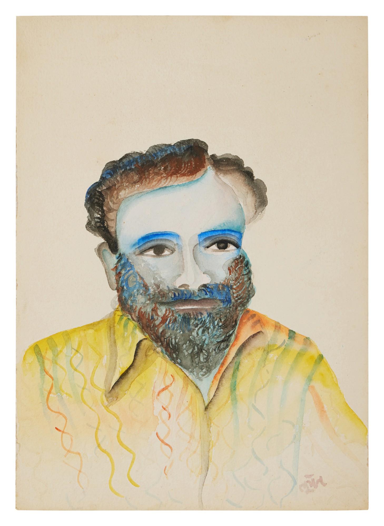 Bhupen Khakhar - Untitled (Portrait of a Gentleman)