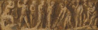 Biagio Pupini Delle Lame - Frise de putti