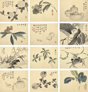 Bian Shoumin - Flowers And Various Subjects