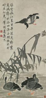 Bian Shoumin - Wild Geese