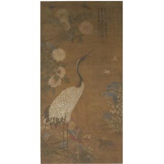Bian Wenjin - Crane And Pheasant