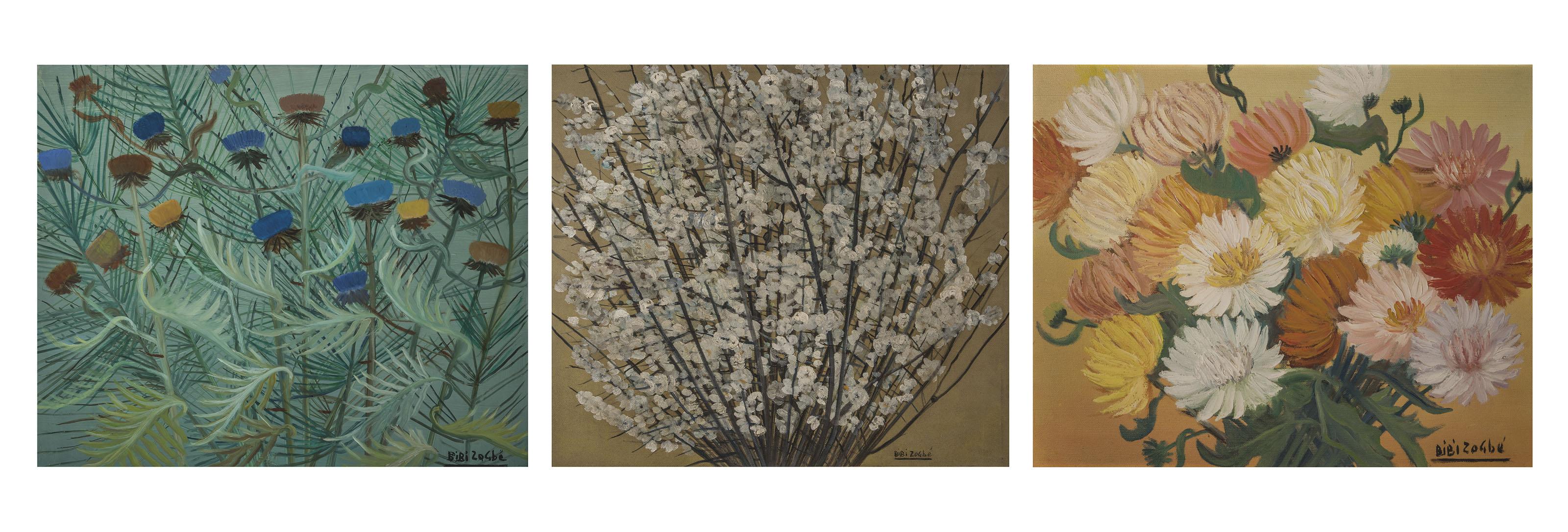 Bibi Zogbe - i) CARDOS  ii) Untitled   iii) DALIAS