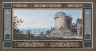 Bigatti Tommaso - The mausoleum of Cecilia Metella