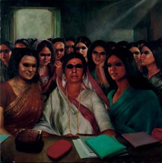 Bikash Bhattacharjee - A Social Gathering