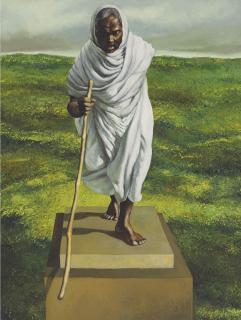 Bikash Bhattacharjee - Homage to Santu\'s Grandmother