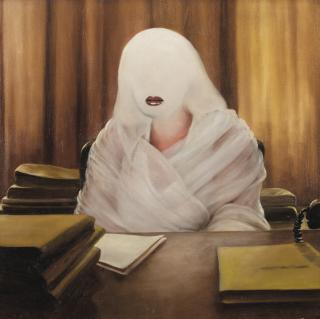 Bikash Bhattacharjee - In Her Office